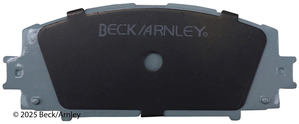 Beck/Arnley 085-1744 2012-2019 Toyota Prius C Disc Brake Pad Set