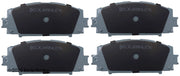 Beck/Arnley 085-1744 2012-2019 Toyota Prius C Disc Brake Pad Set