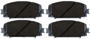 Beck/Arnley 085-1744 2012-2019 Toyota Prius C Disc Brake Pad Set