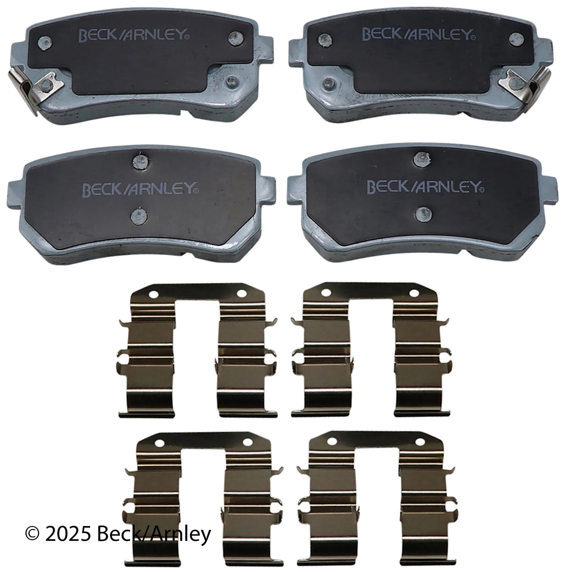 Beck/Arnley 085-1745 2011-2014 Kia Sportage Disc Brake Pad Set