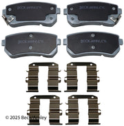 Beck/Arnley 085-1745 2011-2014 Kia Sportage Disc Brake Pad Set