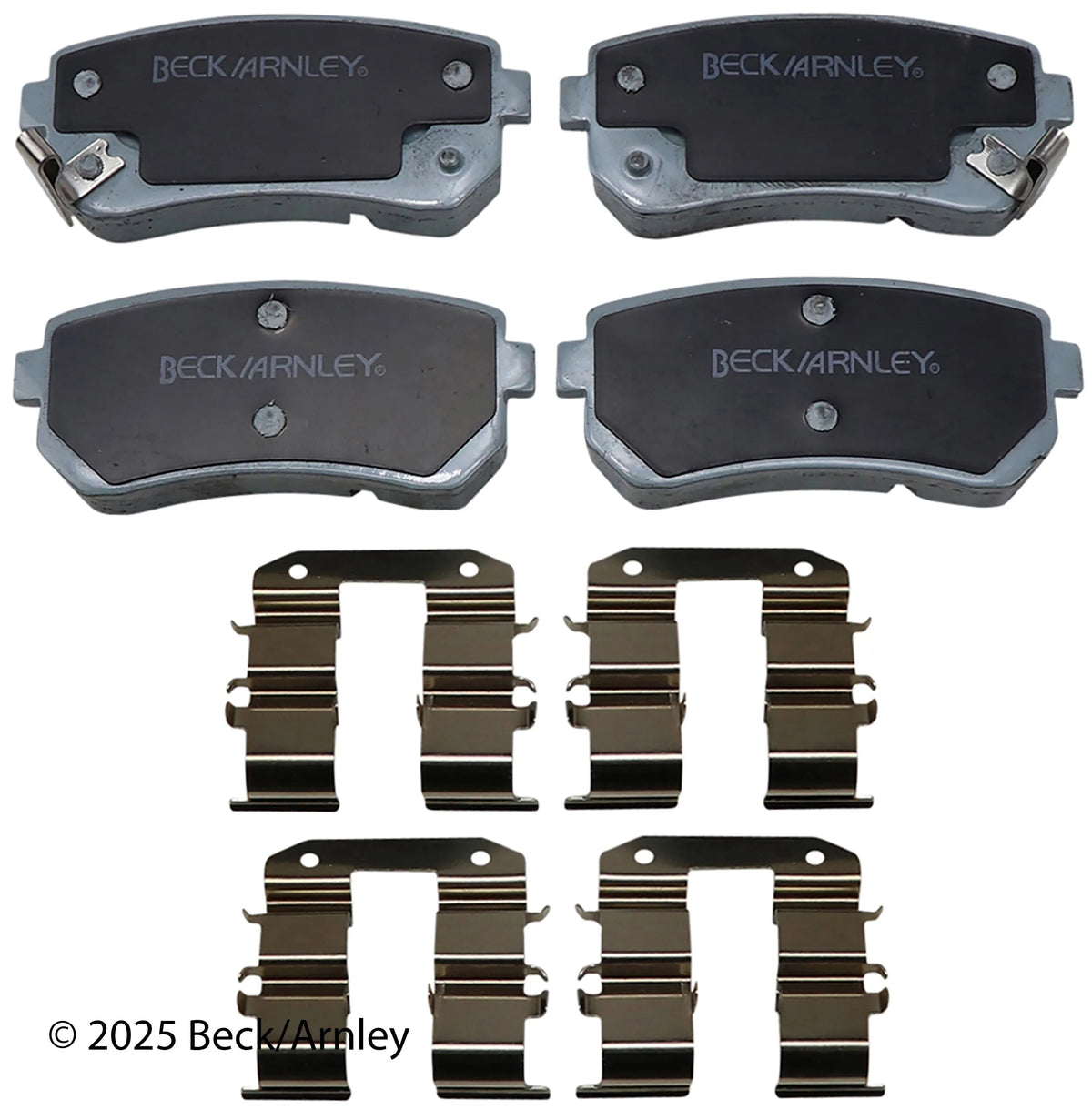 Beck/Arnley 085-1745 2011-2014 Kia Sportage Disc Brake Pad Set