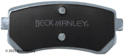 Beck/Arnley 085-1745 2011-2014 Kia Sportage Disc Brake Pad Set