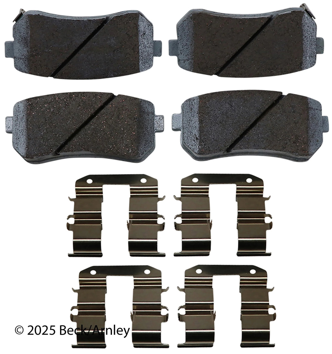 Beck/Arnley 085-1745 2011-2014 Kia Sportage Disc Brake Pad Set