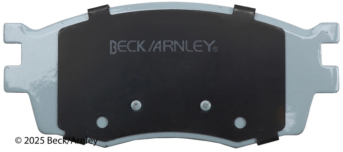 Beck/Arnley 085-1746 2006-2011 Hyundai Accent Disc Brake Pad Set