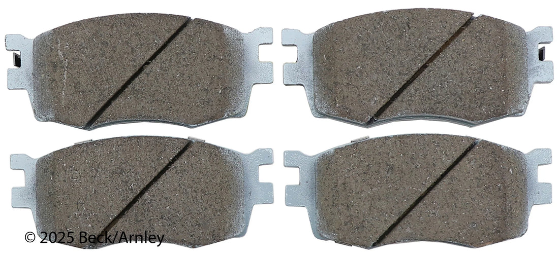 Beck/Arnley 085-1746 2006-2011 Hyundai Accent Disc Brake Pad Set