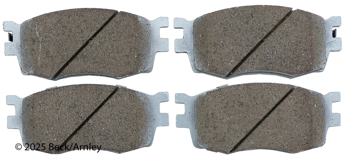Beck/Arnley 085-1746 2006-2011 Hyundai Accent Disc Brake Pad Set