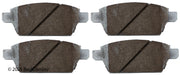 Beck/Arnley 085-1754 2006-2013 Mazda 6 Disc Brake Pad Set