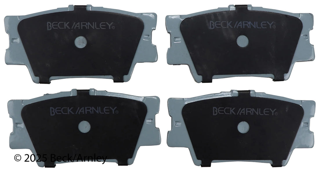 Beck/Arnley 085-1756 2007-2024 Toyota Camry Disc Brake Pad Set