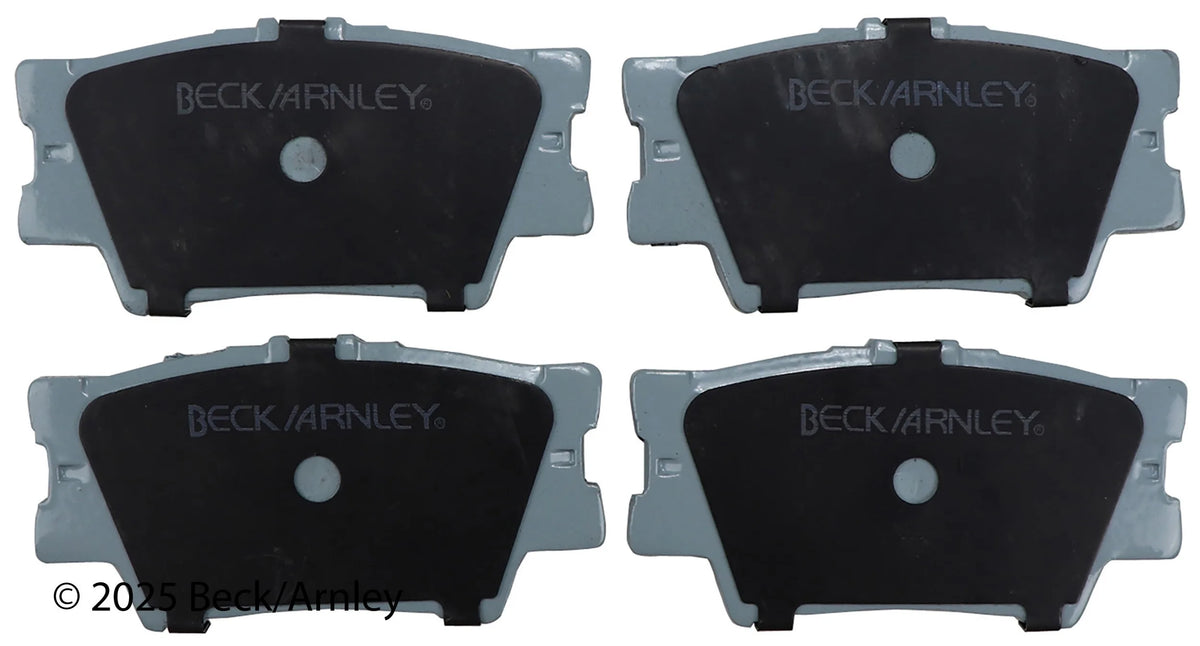 Beck/Arnley 085-1756 2007-2024 Toyota Camry Disc Brake Pad Set