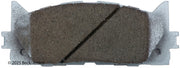 Beck/Arnley 085-1758 2008-2018 Toyota Avalon Disc Brake Pad Set