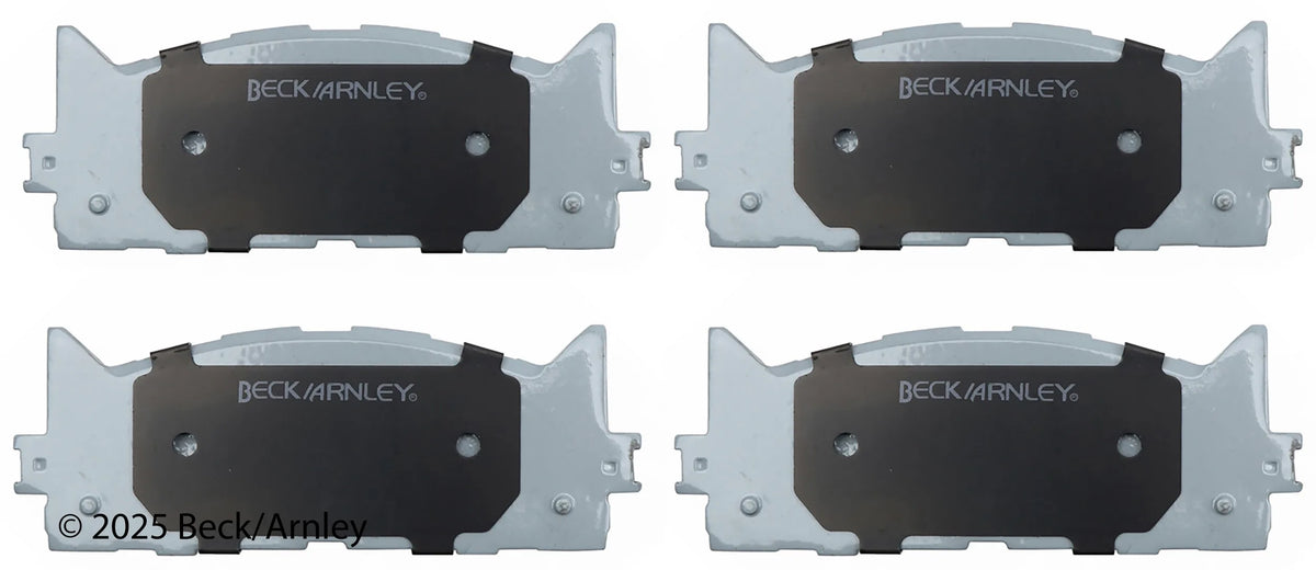 Beck/Arnley 085-1758 2008-2018 Toyota Avalon Disc Brake Pad Set