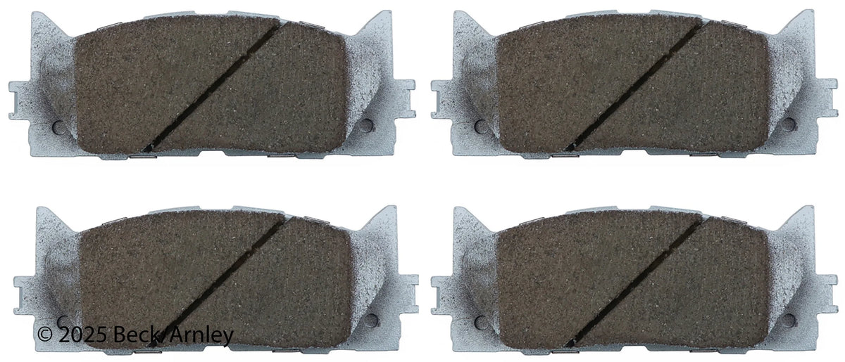 Beck/Arnley 085-1758 2008-2018 Toyota Avalon Disc Brake Pad Set