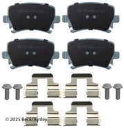 Beck/Arnley 085-1759 2006-2021 Volkswagen GTI Disc Brake Pad Set