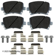 Beck/Arnley 085-1759 2006-2021 Volkswagen GTI Disc Brake Pad Set
