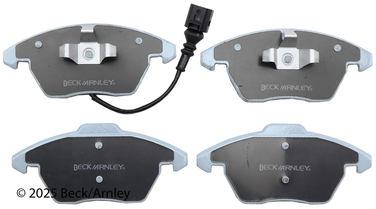 Beck/Arnley 085-1763 2013-2017 Volkswagen CC Disc Brake Pad Set