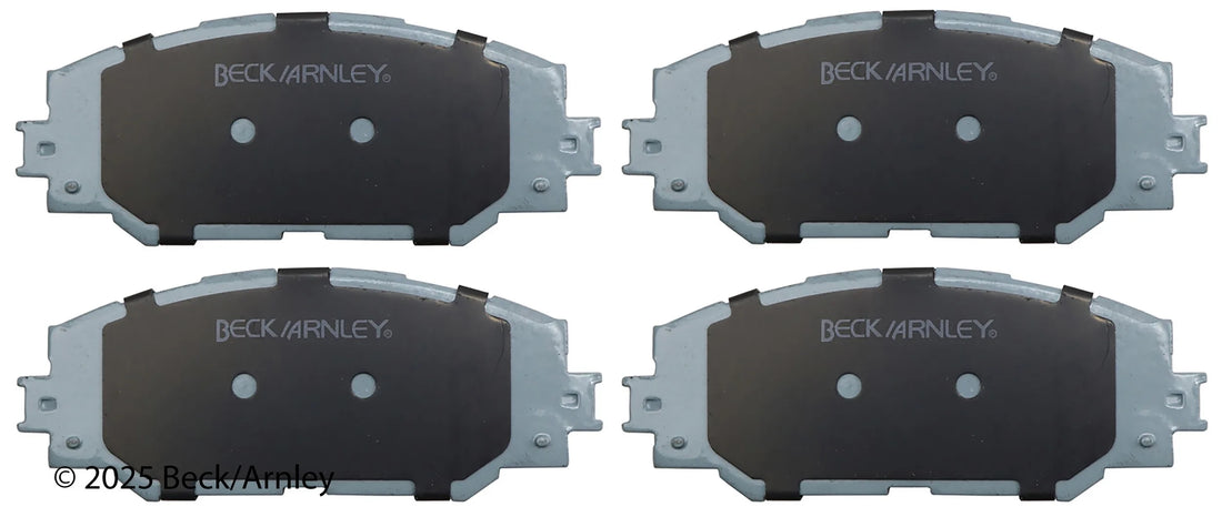 Beck/Arnley 085-1786 2009-2019 Toyota Corolla Disc Brake Pad Set