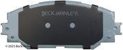 Beck/Arnley 085-1786 2009-2019 Toyota Corolla Disc Brake Pad Set