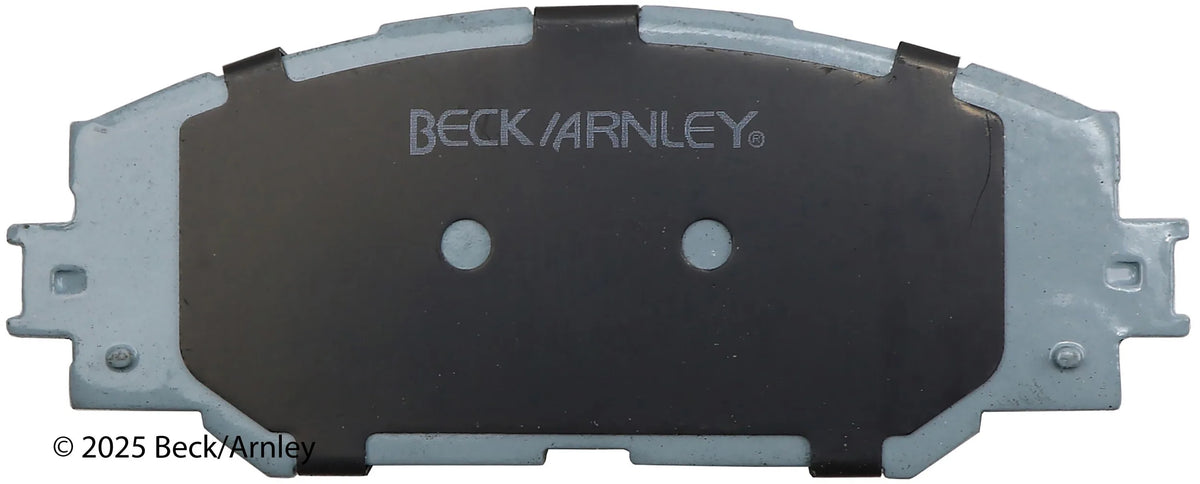Beck/Arnley 085-1786 2009-2019 Toyota Corolla Disc Brake Pad Set