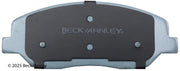 Beck/Arnley 085-1789 2007-2016 Hyundai Santa Fe Disc Brake Pad Set