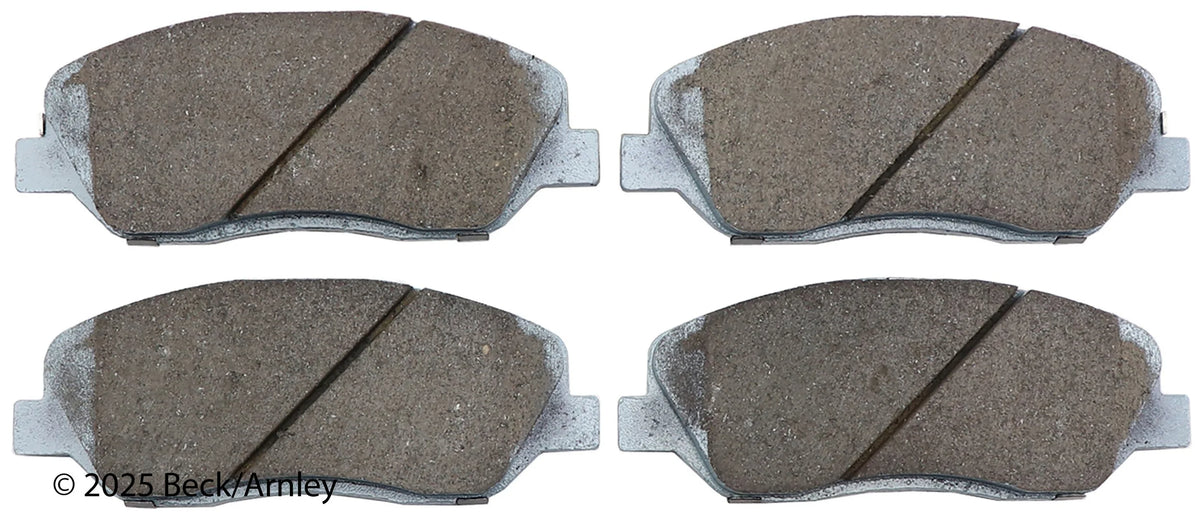 Beck/Arnley 085-1789 2007-2016 Hyundai Santa Fe Disc Brake Pad Set