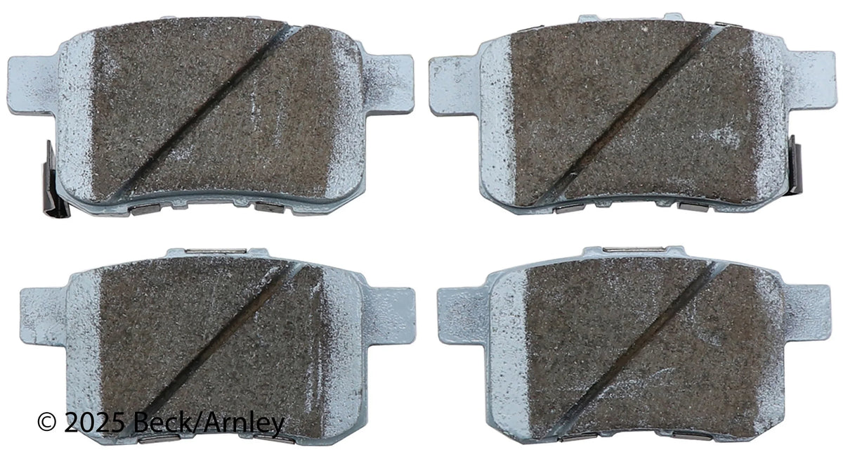 Beck/Arnley 085-1798 2009-2010 Acura TSX Disc Brake Pad Set