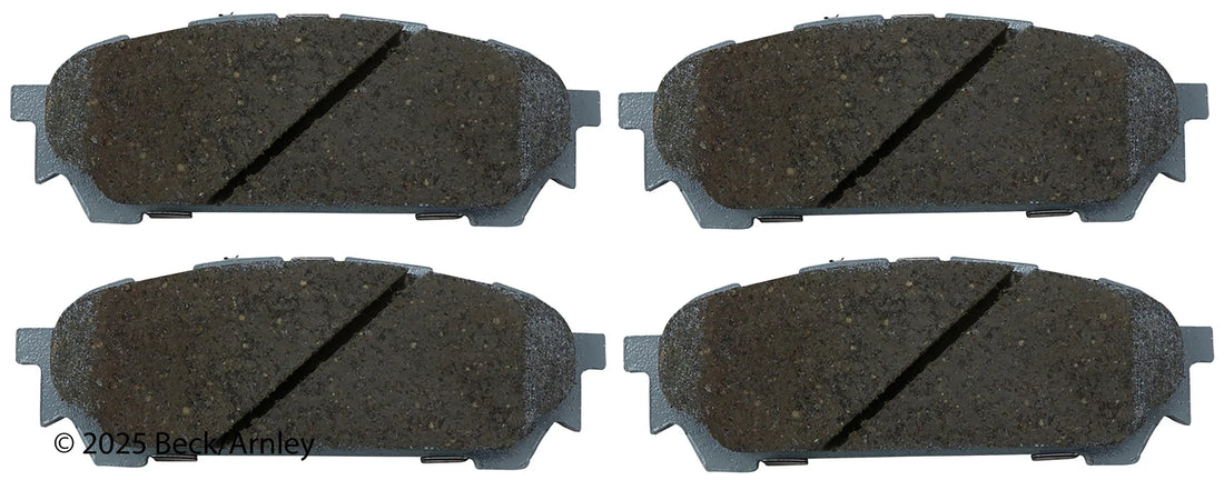 Beck/Arnley 085-1815 2004-2008 Subaru Forester Disc Brake Pad Set