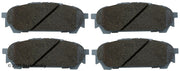 Beck/Arnley 085-1815 2004-2008 Subaru Forester Disc Brake Pad Set