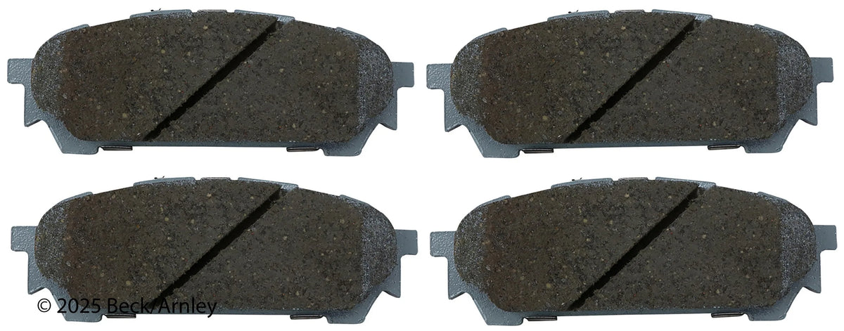 Beck/Arnley 085-1815 2004-2008 Subaru Forester Disc Brake Pad Set