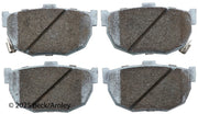 Beck/Arnley 085-1823 2004-2009 Kia Spectra Disc Brake Pad Set