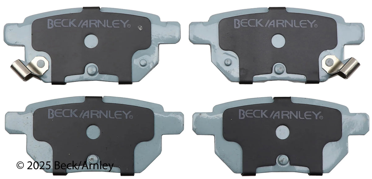 Beck/Arnley 085-1824 2019-2022 Toyota Prius Disc Brake Pad Set