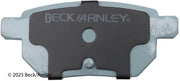 Beck/Arnley 085-1824 2019-2022 Toyota Prius Disc Brake Pad Set