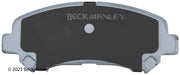 Beck/Arnley 085-1831 2009-2018 Nissan Maxima Disc Brake Pad Set