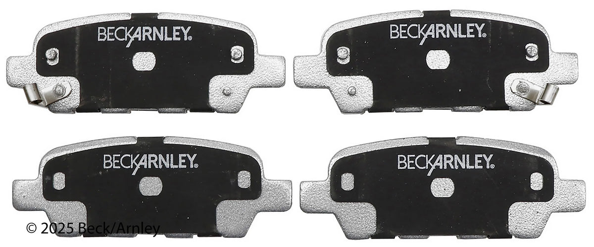 Beck/Arnley 085-1832 2016-2017 Nissan Juke Disc Brake Pad Set