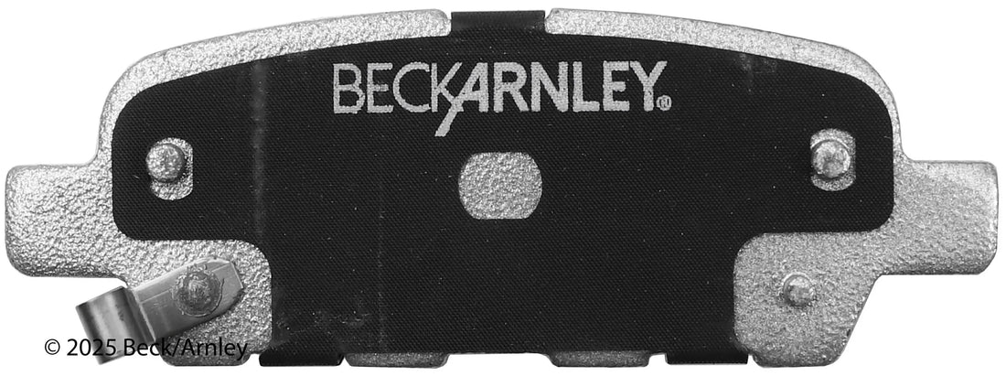 Beck/Arnley 085-1832 2016-2017 Nissan Juke Disc Brake Pad Set