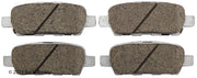 Beck/Arnley 085-1832 2016-2017 Nissan Juke Disc Brake Pad Set