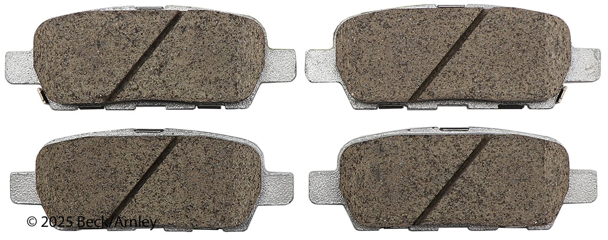 Beck/Arnley 085-1832 2016-2017 Nissan Juke Disc Brake Pad Set