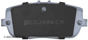 Beck/Arnley 085-1872 2006-2026 Mazda MX-5 Miata Disc Brake Pad Set