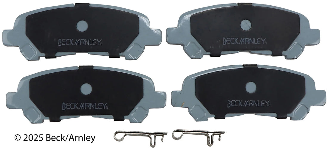 Beck/Arnley 085-1885 2008-2013 Toyota Highlander Disc Brake Pad Set