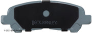 Beck/Arnley 085-1885 2008-2013 Toyota Highlander Disc Brake Pad Set