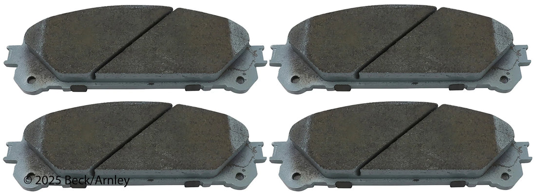 Beck/Arnley 085-1893 2023-2026 Toyota Crown Disc Brake Pad Set