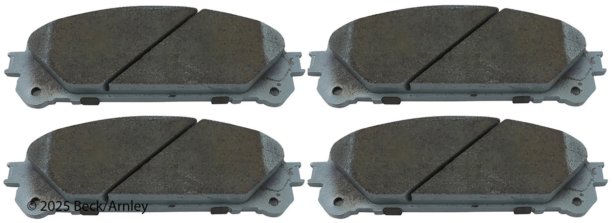 Beck/Arnley 085-1893 2023-2026 Toyota Crown Disc Brake Pad Set