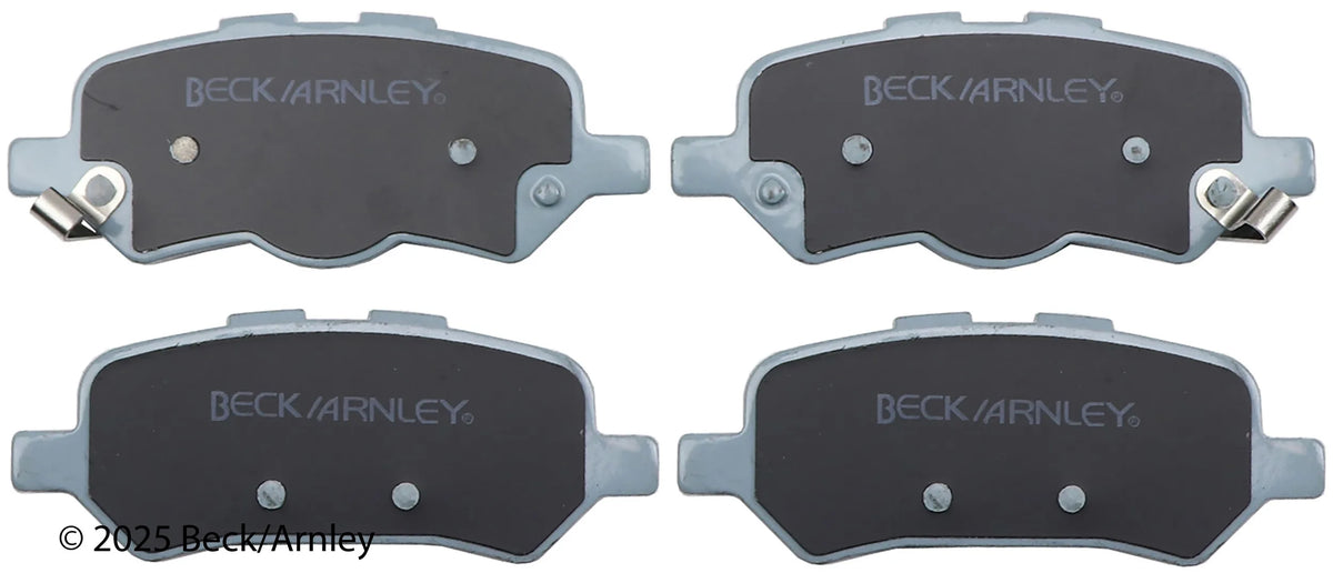 Beck/Arnley 085-1894 2009-2016 Toyota Venza Disc Brake Pad Set
