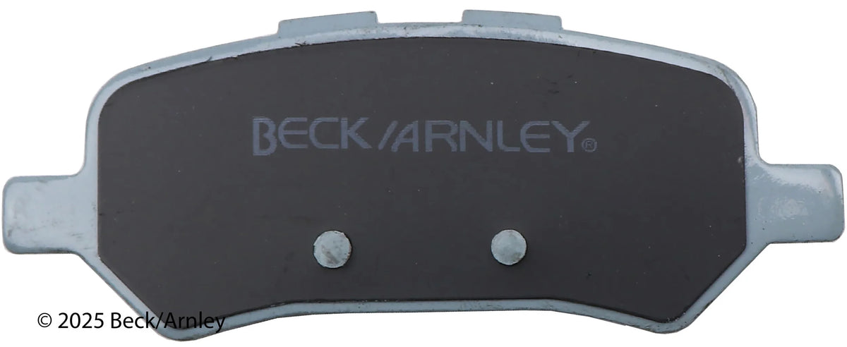Beck/Arnley 085-1894 2009-2016 Toyota Venza Disc Brake Pad Set