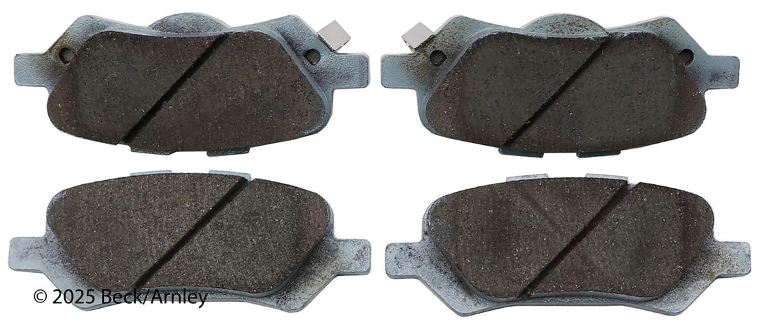 Beck/Arnley 085-1894 2009-2016 Toyota Venza Disc Brake Pad Set