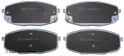 Beck/Arnley 085-1900 2014-2016 Kia Soul Disc Brake Pad Set