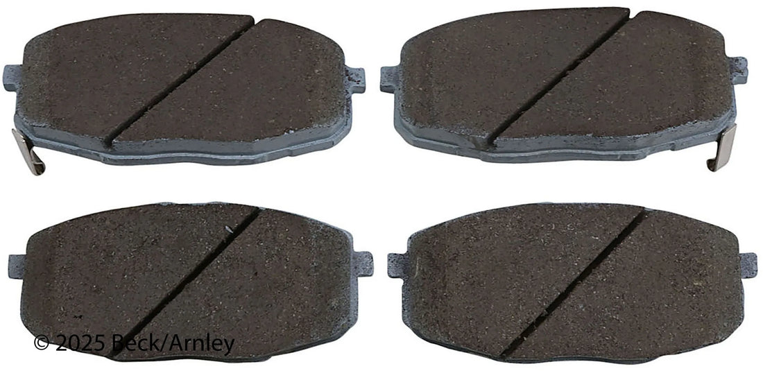 Beck/Arnley 085-1900 2014-2016 Kia Soul Disc Brake Pad Set
