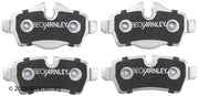 Beck/Arnley 085-1921 2007-2015 Mini Cooper Disc Brake Pad Set