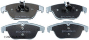 Beck/Arnley 085-1924 2015-2017 Mercedes-Benz E400 Disc Brake Pad Set