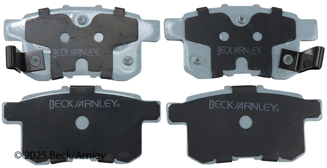 Beck/Arnley 085-1926 2011-2017 Honda Accord Disc Brake Pad Set